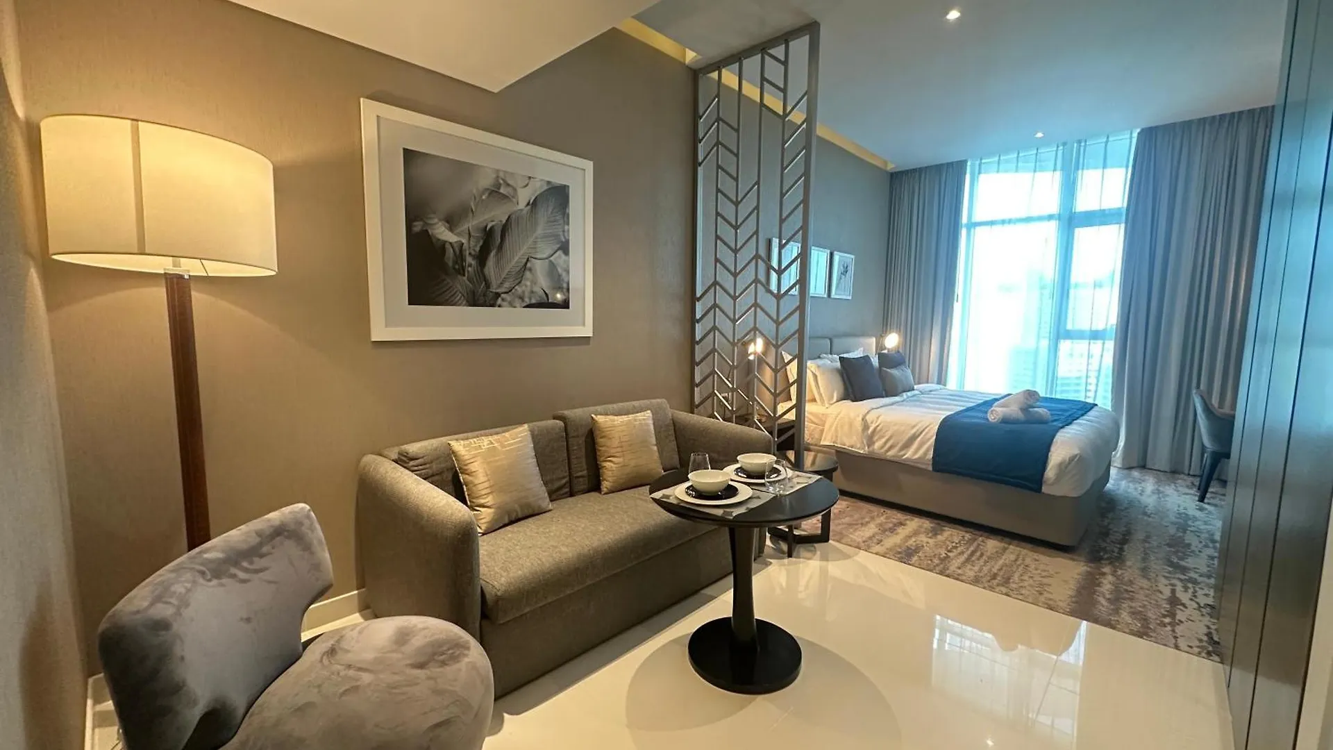 Business Bay Modern Studio With A Pool View At Damac Maison Prive Dubai 0*,  United Arab Emirates